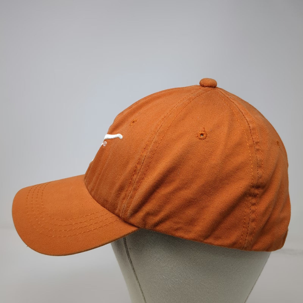 Texas Longhorns NCAA Signatures Baseball Cap Orange White One Size Slideback Hat
