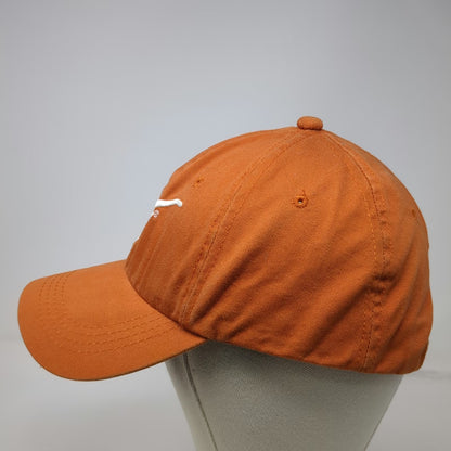 Texas Longhorns NCAA Signatures Baseball Cap Orange White One Size Slideback Hat