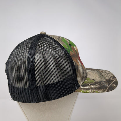 CMW Snapback Trucker Hat Camouflage One Size Adjustable Mesh Back Cap America