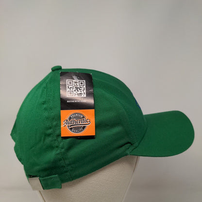 Authentic Brasil Brazil Slideback Hat Green Embroidered Logo W/Tags