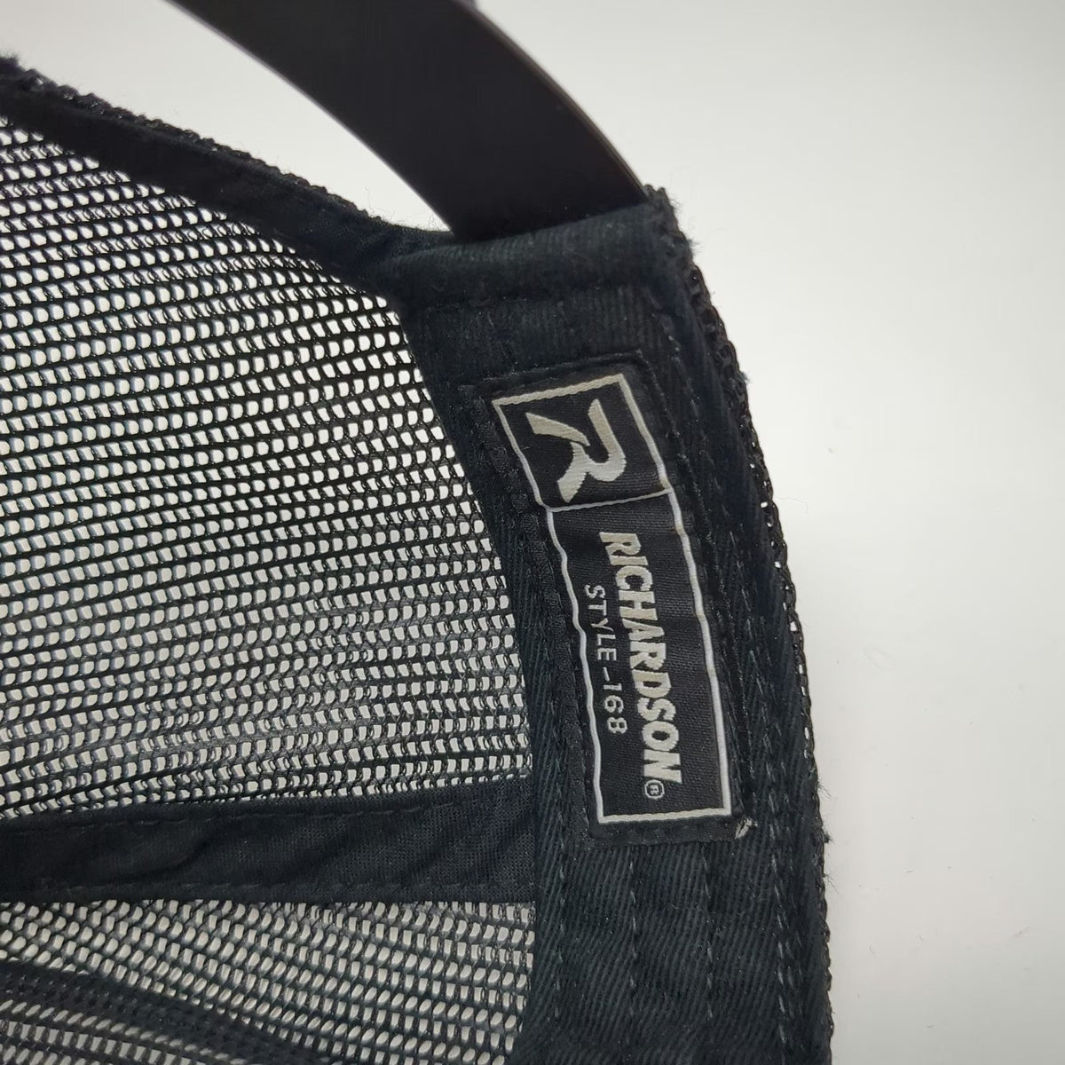 Richardson Trucker Hat Gray One Size Mesh Snapback Flat Brim Arborwear Logo