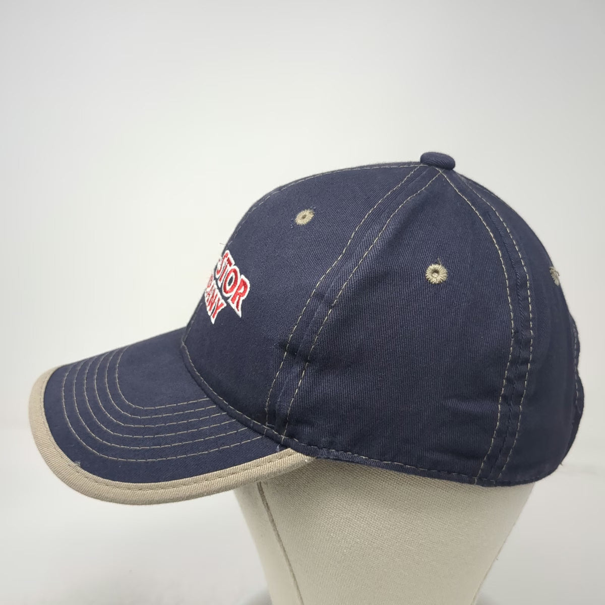 Agri-Stor Company Blue Baseball Cap One Size Strapback Hat Gellert Logo Stitch