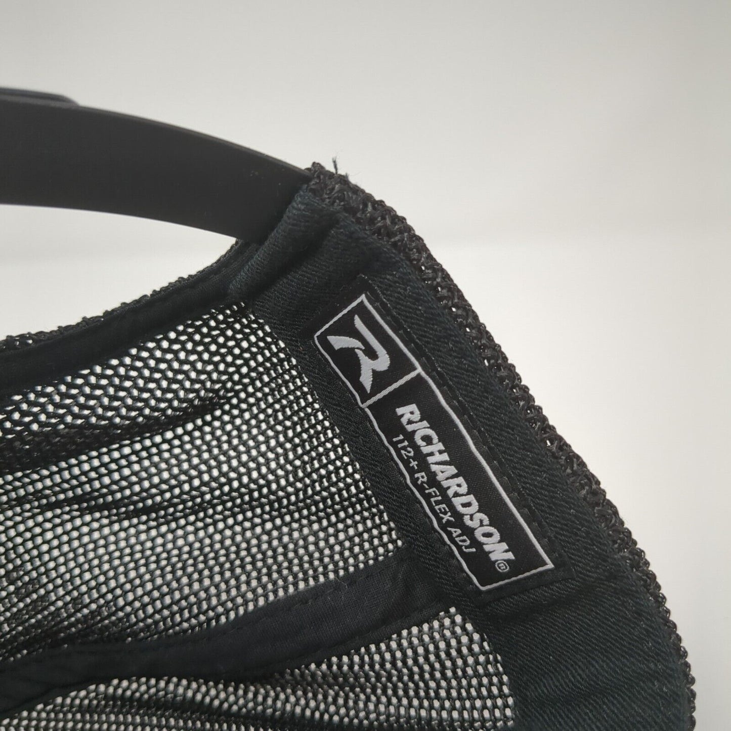 Superior Construction Snapback Trucker Hat Gray OS Adjustable Mesh Richardson