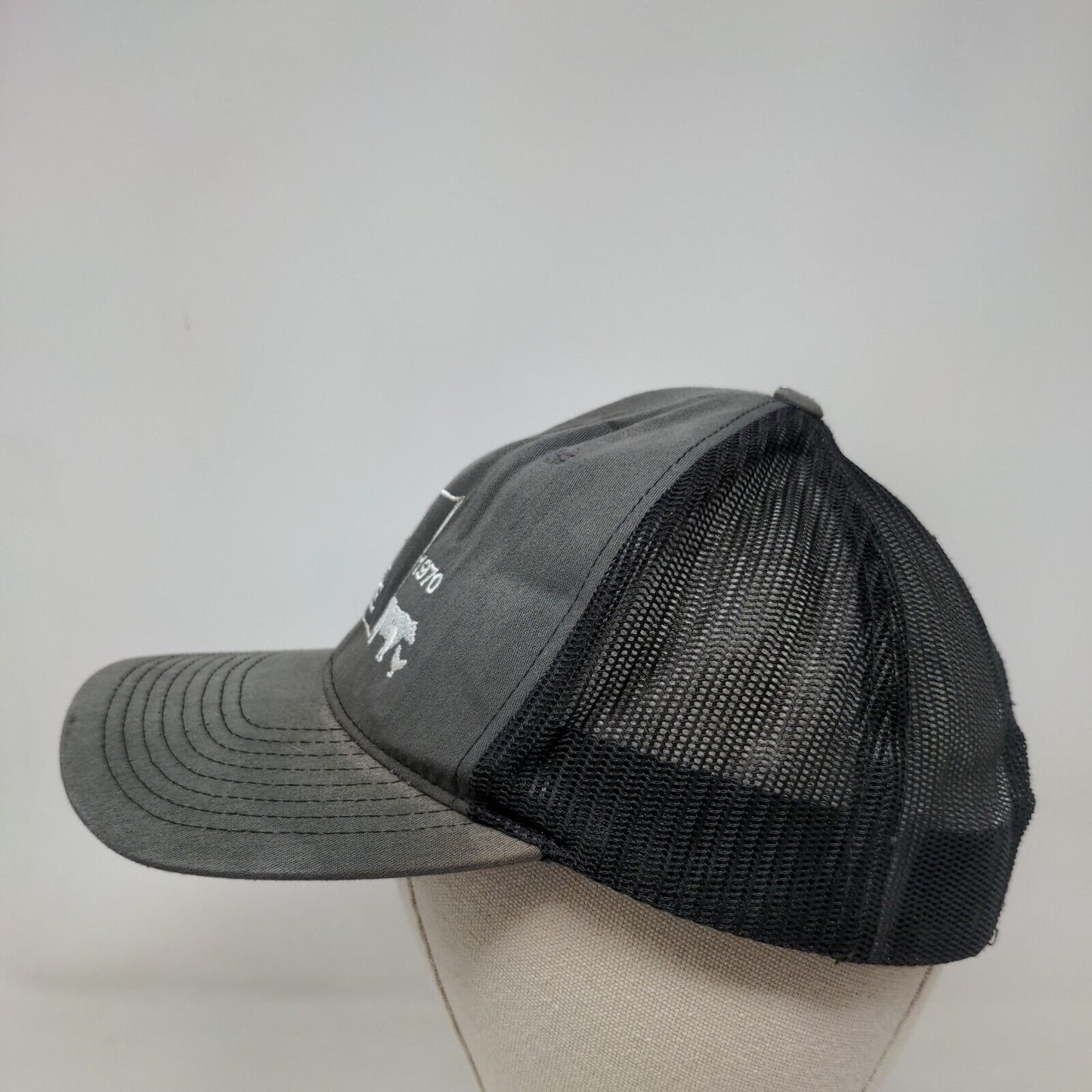 Wand Seed Store Snapback Mesh Back Trucker Hat Gray One Size Richardson