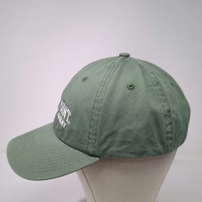Fahrenheit West Point US Military Academy Hat Green Baseball Cap OSFM Slideback