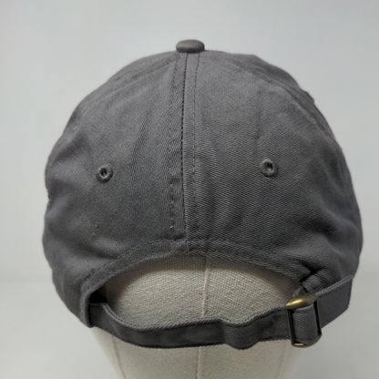 Unbranded Men's Slideback Hat Gray Embroidered 9/11 Memorial Patriotic Logo