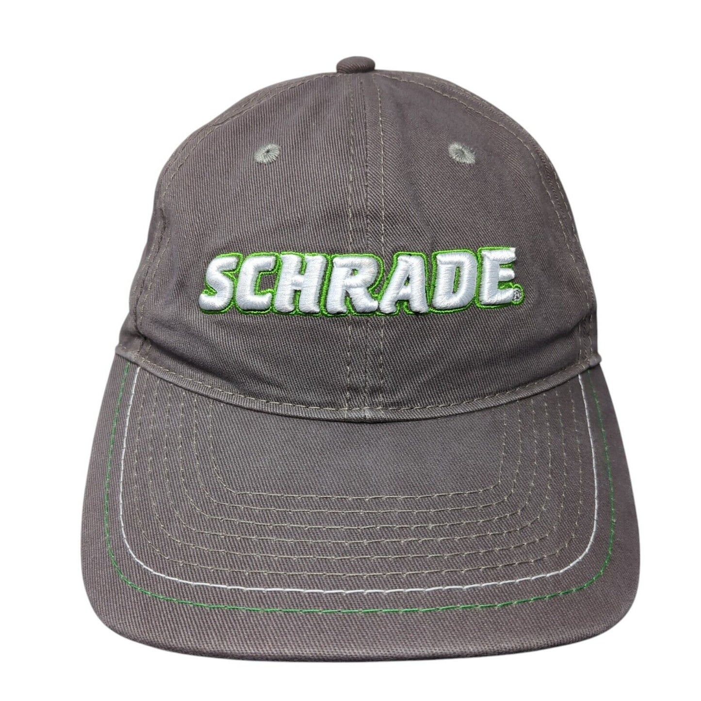 Schrade Slideback Hat Gray One Size Adjustable Embroidered 6 Panel