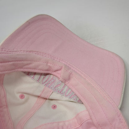 Triangle Sport Headwear Baseball Cap White OSFM Pink Yellowstone Contrast Hat