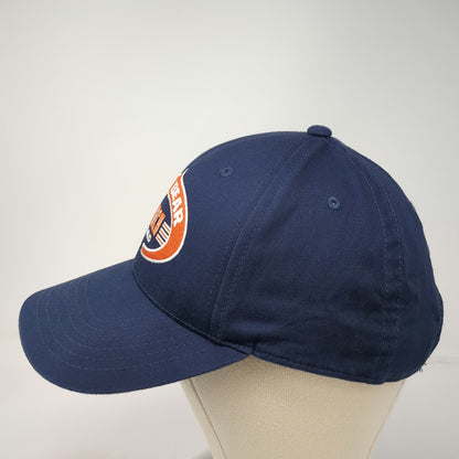 OTTO Baseball Cap Blue One Size Strapback Lazy Bear Ranch Weiser Idaho Logo Hat