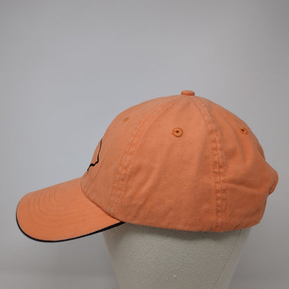 Ultra Club Slideback Baseball Cap Orange One Size Adjustable Classic Cut