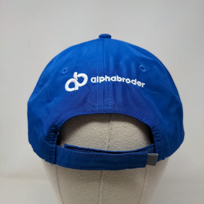 Open House Orlando 2023 Alphabroder Strapback Hat Blue One Size Embroidered
