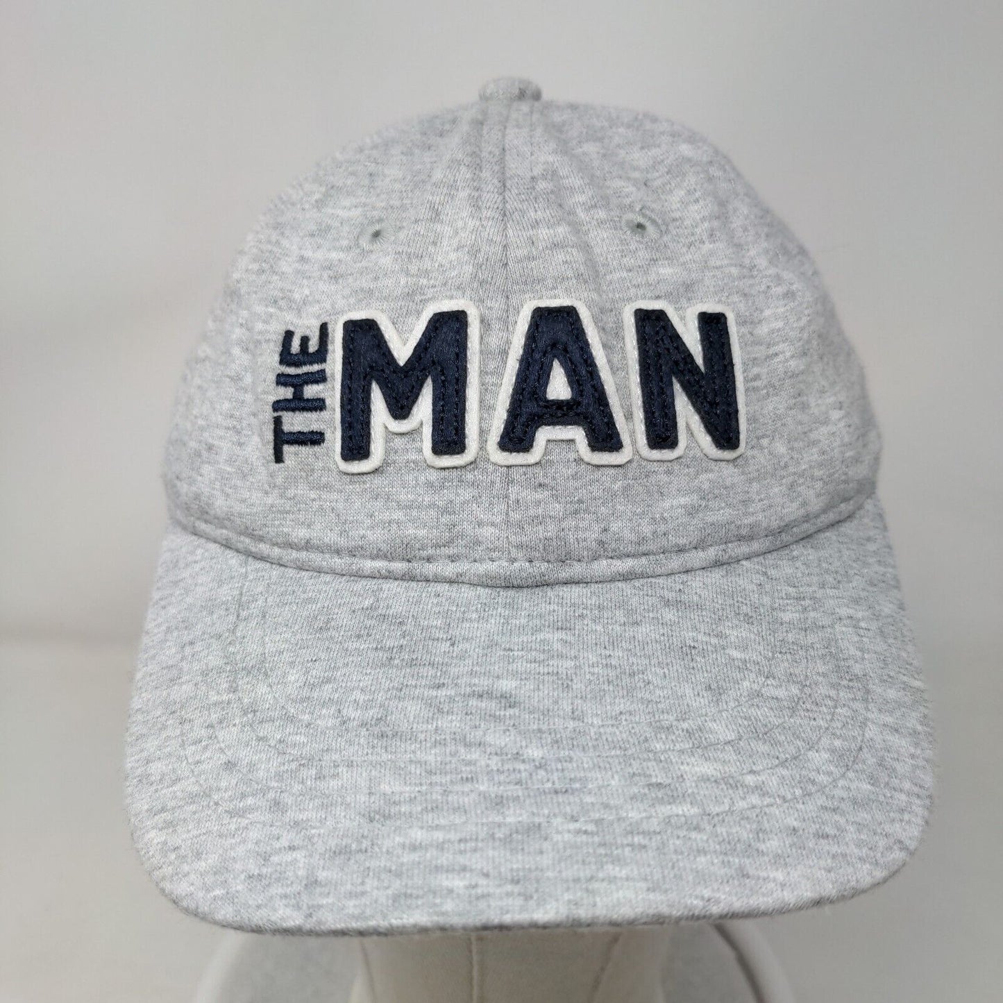 The Man Toddler Strapback Hat Gray 2T-4T Adjustable Embroidered Carter's