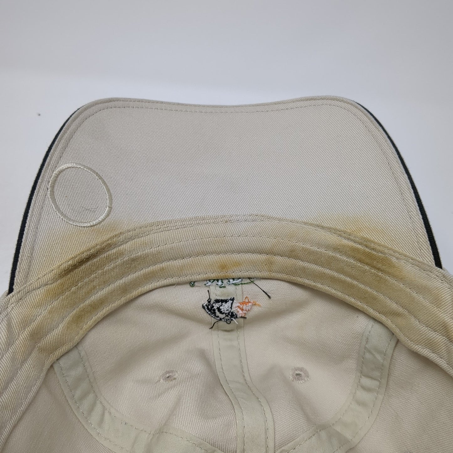 Bandon Dunes Slideback Baseball Cap Beige OS Adjustable Embroidered Pac Golf