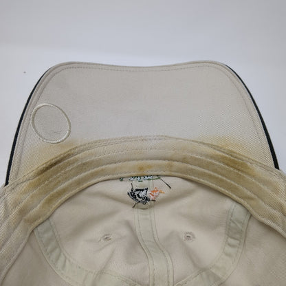 Bandon Dunes Slideback Baseball Cap Beige OS Adjustable Embroidered Pac Golf