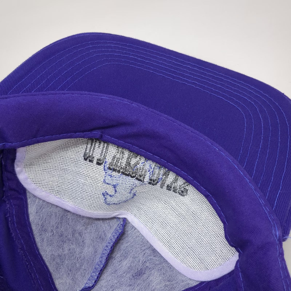 Sportcap 5 Panel Purple One Size Snapback Hat Old West Days Horse Embroidered