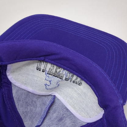 Sportcap 5 Panel Purple One Size Snapback Hat Old West Days Horse Embroidered