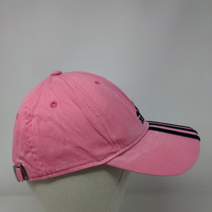 Adidas Women's Slideback Hat Pink OSFW Adjustable Embroidered 6 Panel