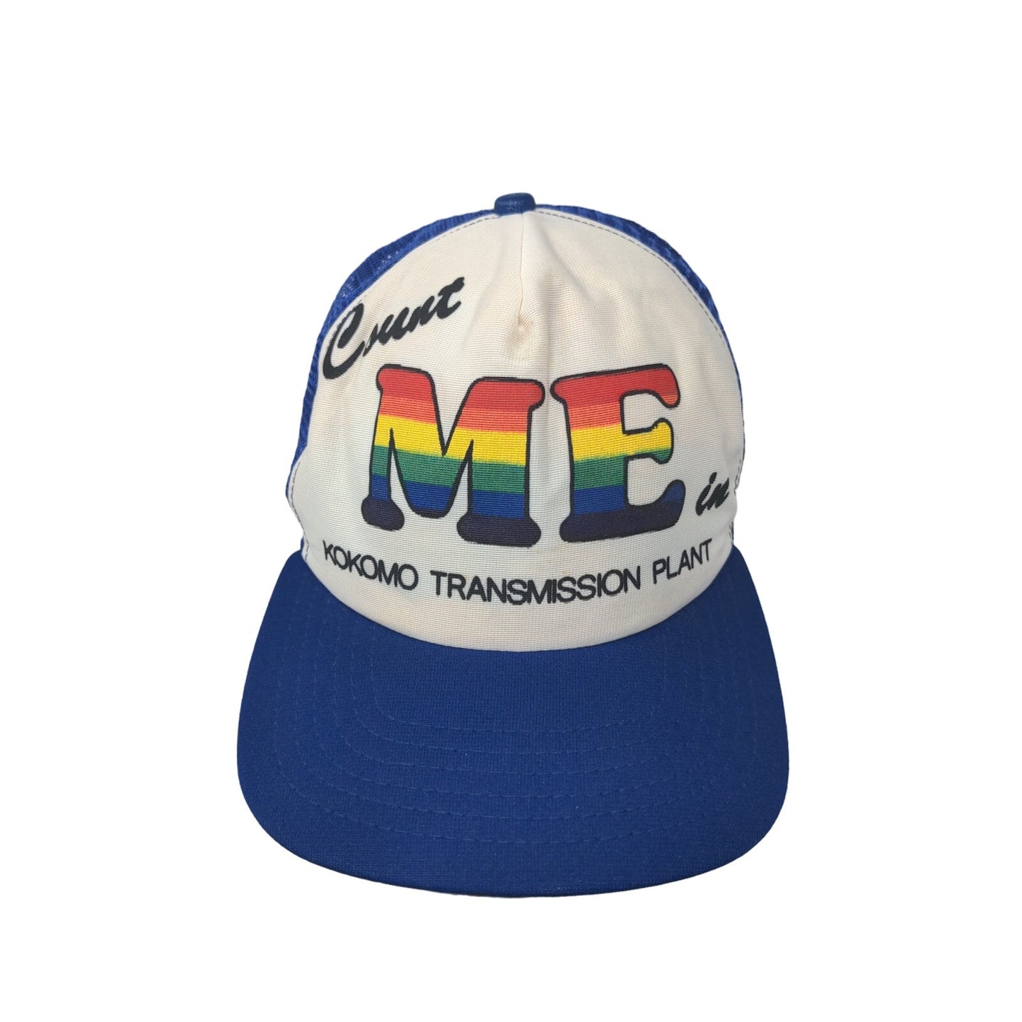 New Era Dupont Visor Pro Kokomo Transmission Plant Hat Size M-L