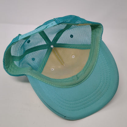 Costa Rica Pura Vida 1821 Snapback Trucker Hat Blue One Size Mesh Back