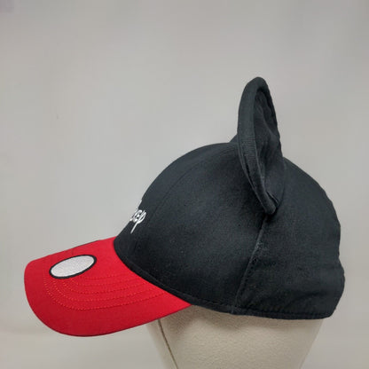 Mickey Mouse Ears Snapback Hat Multicolor One Size Adjustable Embroidered Disney