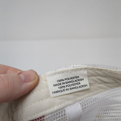 Kansas City Snapback Trucker Hat White One Size Adjustable Mesh Back Rope