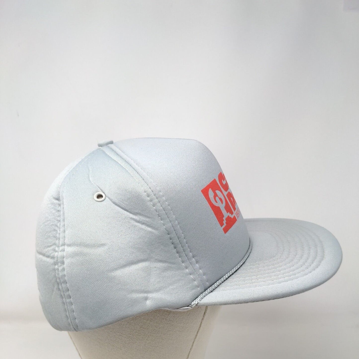 Cactus Petes Resort Casino Snapback Rope Hat Gray OSFA Adjustable