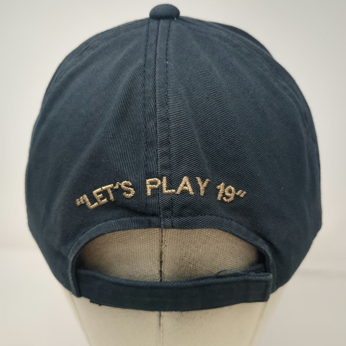 Stone Ridge Golf Club Baseball Cap Blue One Size Embroidered Logo Strapback Hat