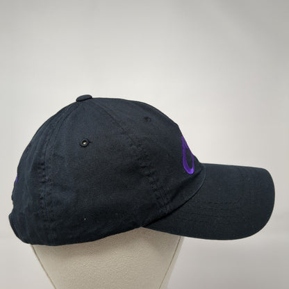 Chef Culinary District Strapback Hat Black One Size Adjustable Embroidered Magic