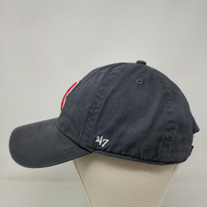 '47 Brand Men's Slideback Hat Blue OSFA Embroidered Boston Red Sox Logo