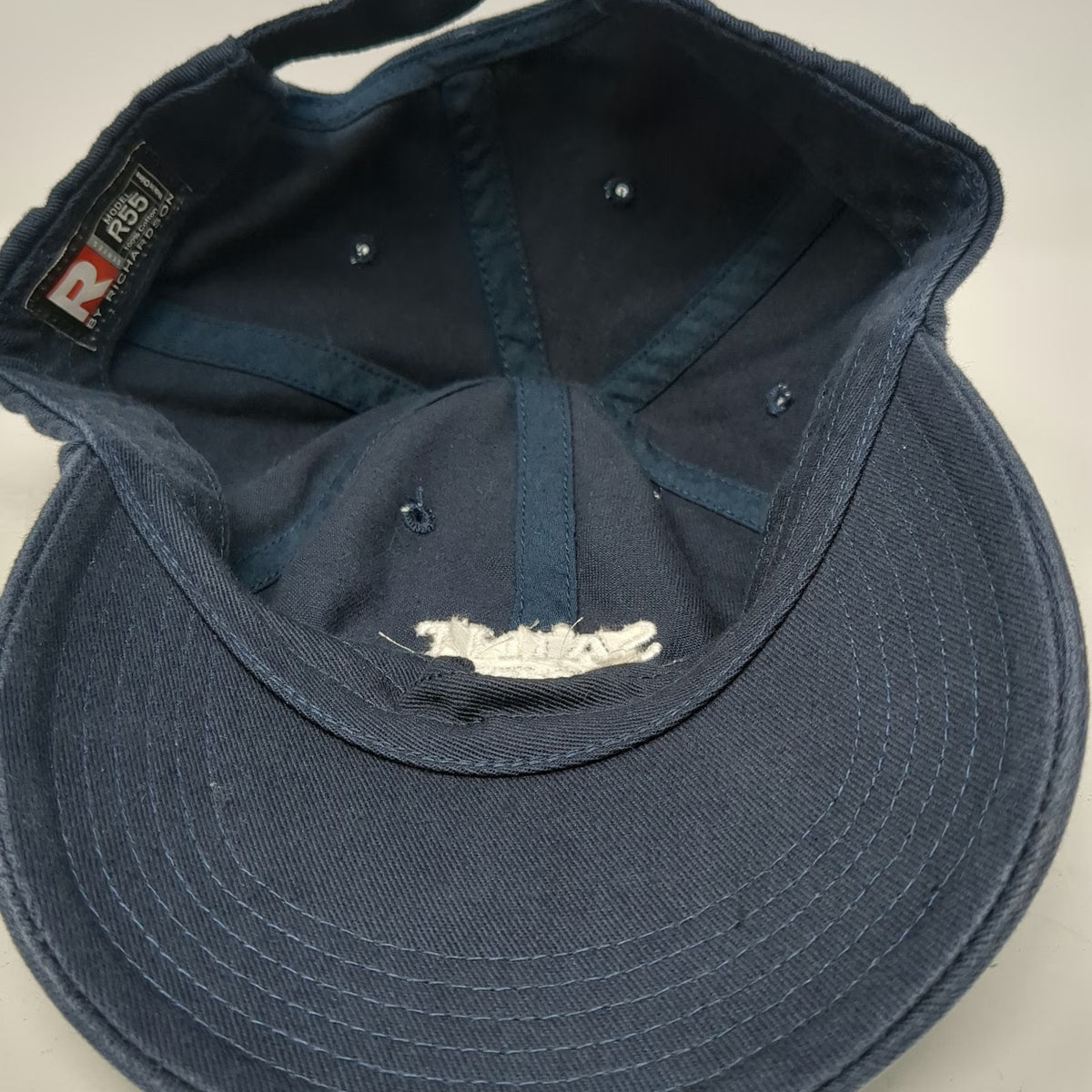 Richardson Baseball Cap Blue One Size Saint Anselm College Embroidered Logo Hat