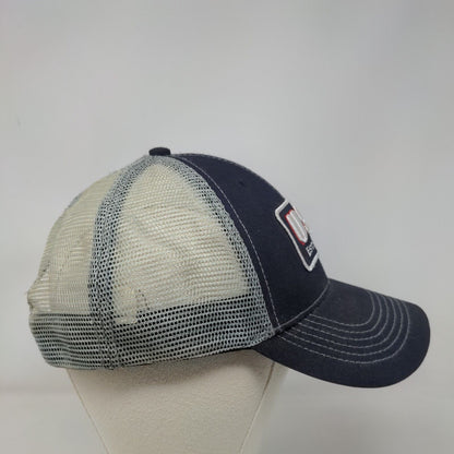 USA Est. 1776 Snapback Trucker Hat Multicolor One Size Embroidered Mesh Back