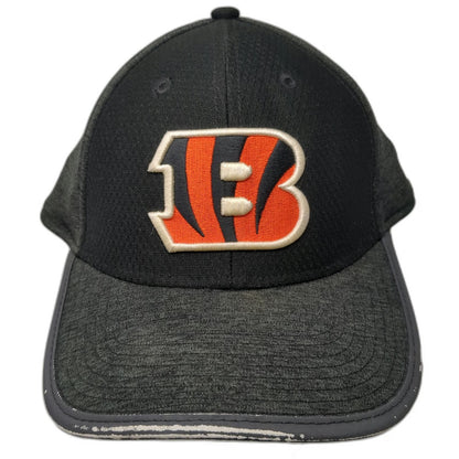 Cincinnati Bengals NFL New Era Cap Gray L Mesh Perforated Stretch Fit Hat