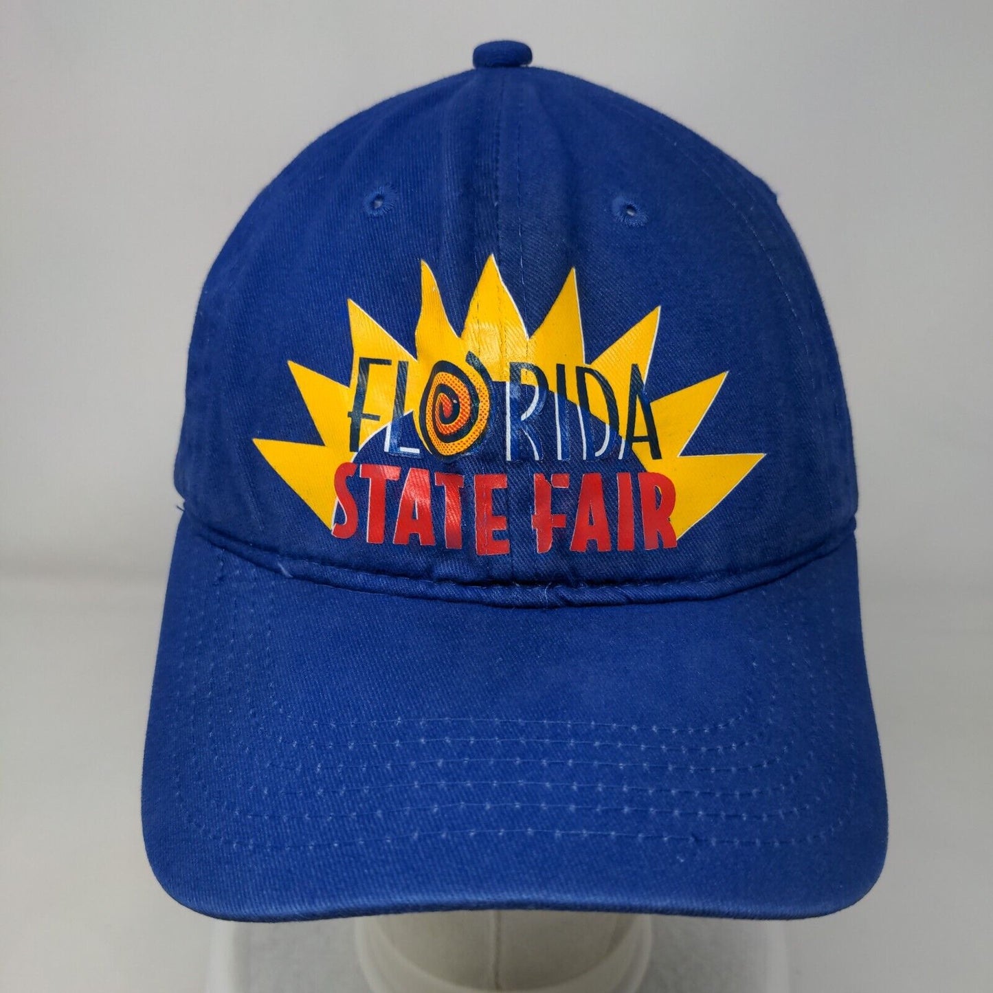 Florida State Fair Slideback Hat Blue One Size 6 Panel Port & Company