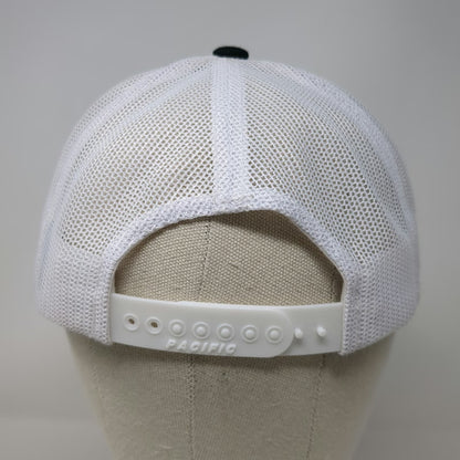 Pacific Headwear Trucker Hat Black One Size Newburyport Pioneer League Baseball
