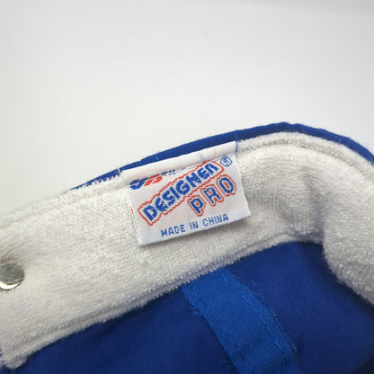 Midway Slideback Baseball Cap Blue OS Adjustable Embroidered Rope Designer Pro