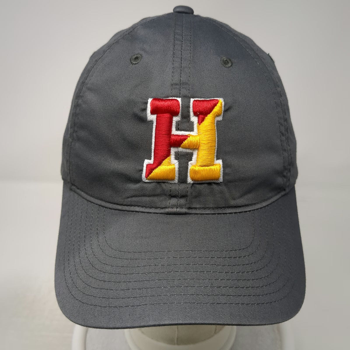Nike Baseball Cap Gray One Size Heritage86 Dri-FIT Letter H Logo Slideback Hat