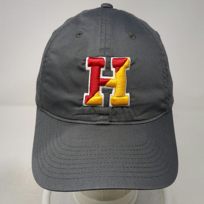 Nike Baseball Cap Gray One Size Heritage86 Dri-FIT Letter H Logo Slideback Hat