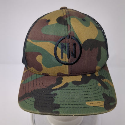 New Image Snapback Trucker Hat Camouflage OS Adjustable Embroidered Yupoong