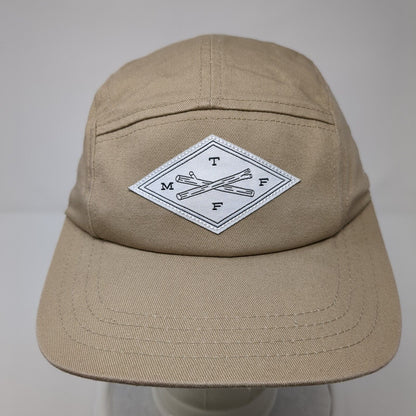 Treefort Music Fest Snapback 5 Panel Hat Tan One Size Adjustable Pukka