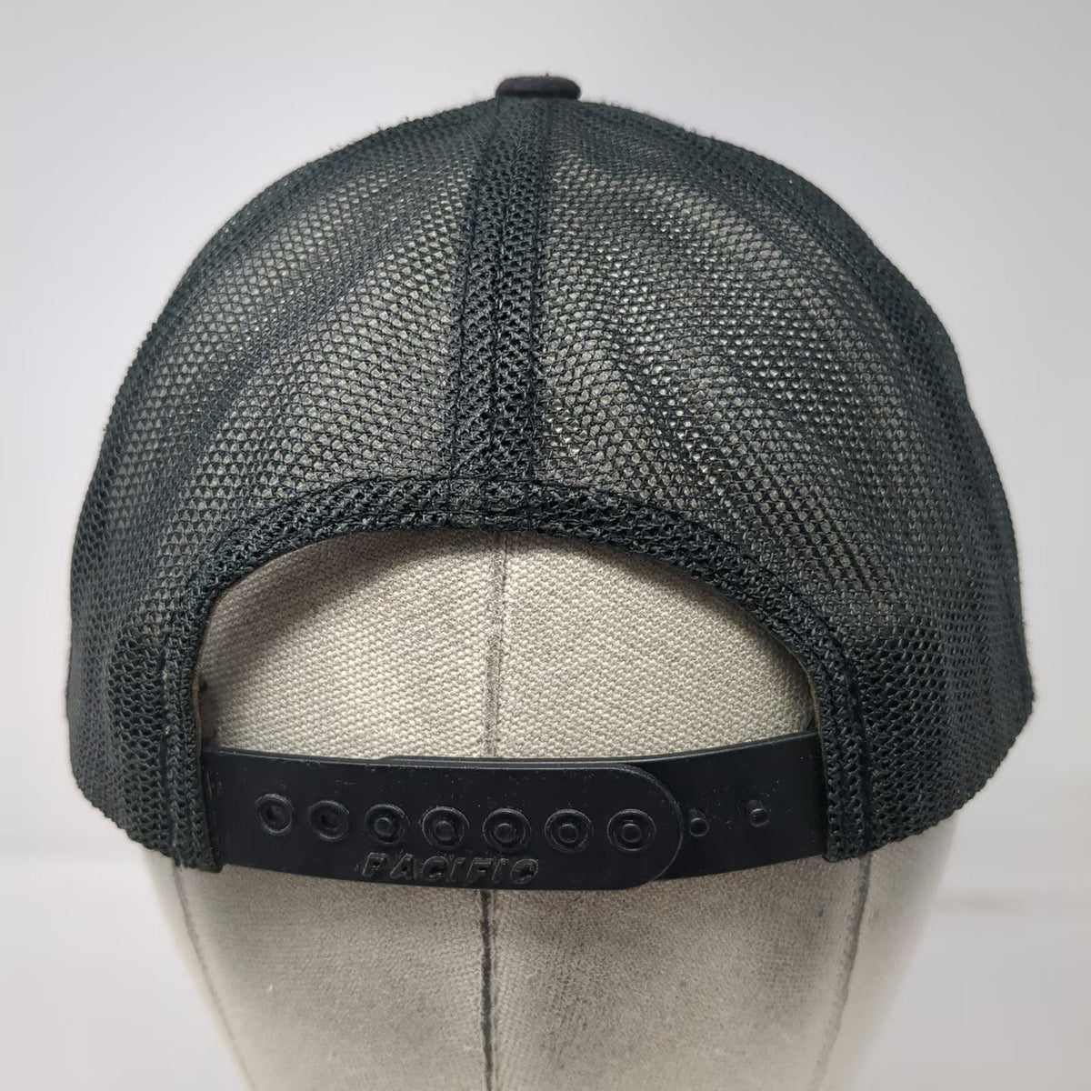 Pacific Headwear Trucker Hat Black One Size Dirty Rotten Buckers Skeleton Mesh