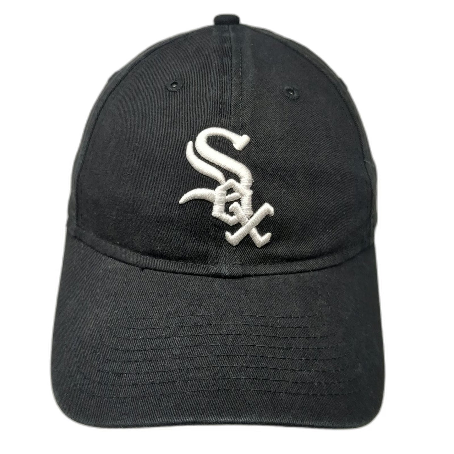 New Era Chicago White Sox MLB Baseball Cap Black One Size 9TWENTY Slideback Hat