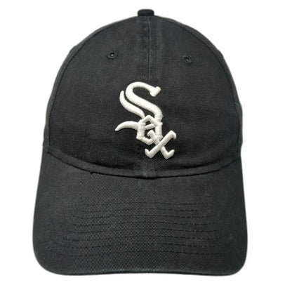 New Era Chicago White Sox MLB Baseball Cap Black One Size 9TWENTY Slideback Hat