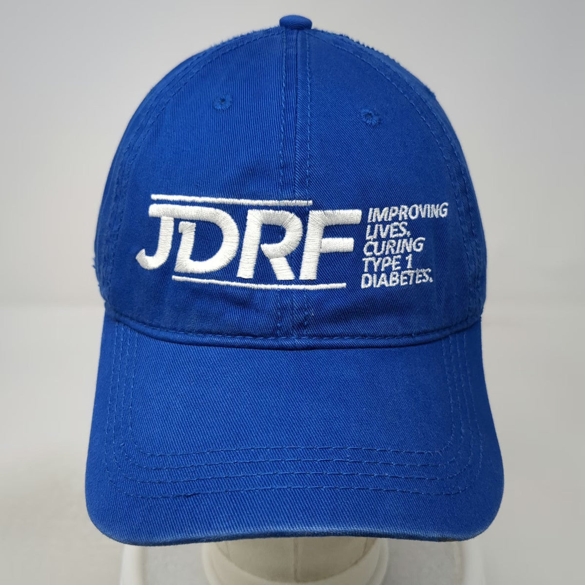Cap America Baseball Cap Blue One Size JDRF Type 1 Diabetes VIP Slideback Hat