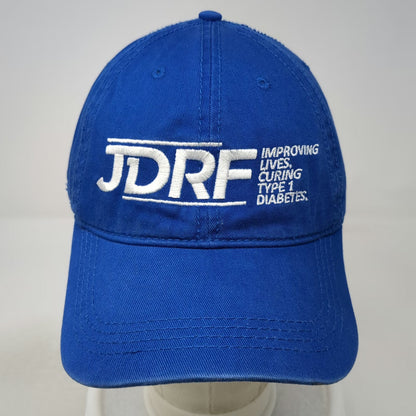Cap America Baseball Cap Blue One Size JDRF Type 1 Diabetes VIP Slideback Hat