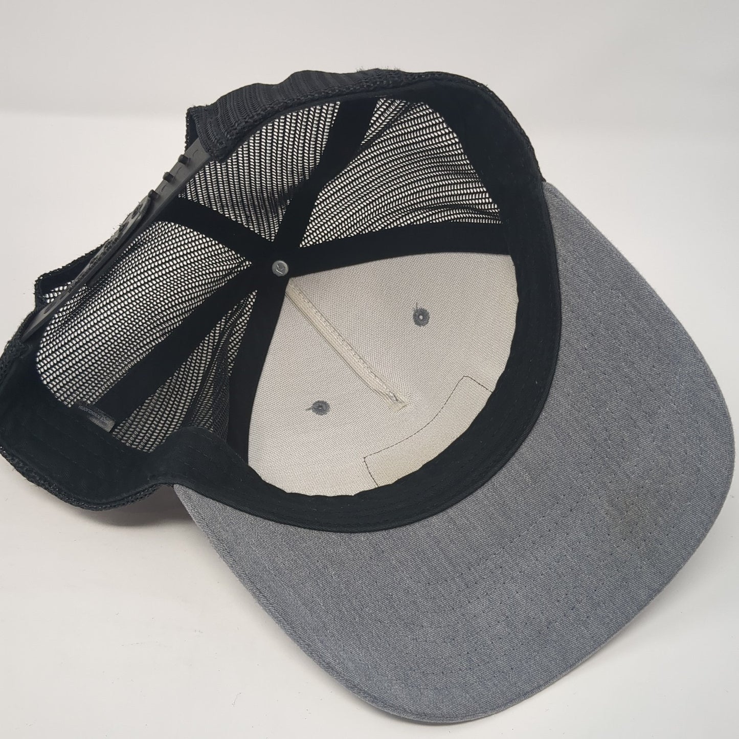 Proud Source Spring Water Snapback Trucker Hat Gray OS Adjustable Richardson