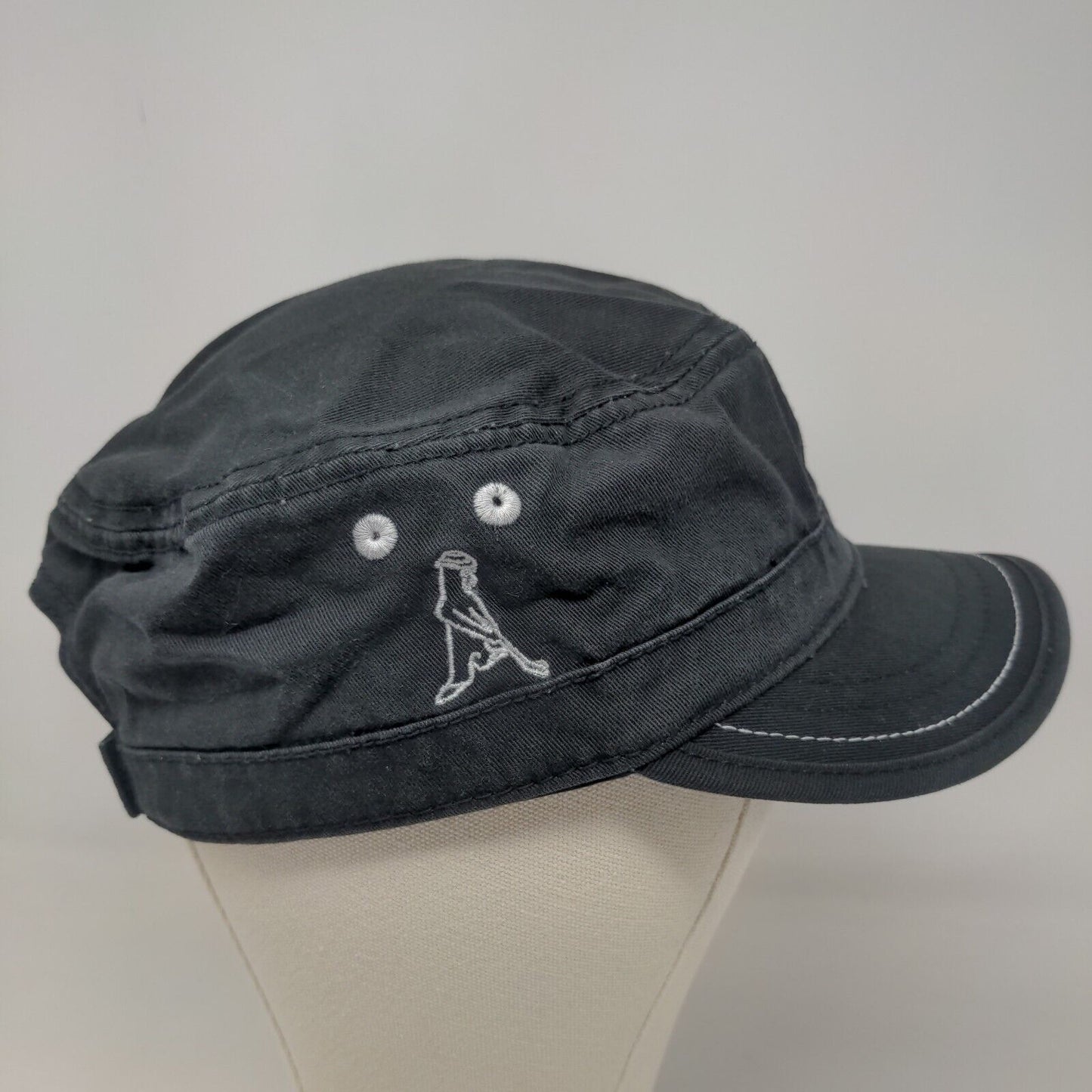 PING Women's Golf Cadet Cap Black Adjustable Embroidered Logo