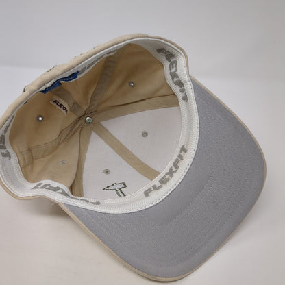 HD River Excursions Fitted Hat Tan S/M Solid Flexfit Port Authority