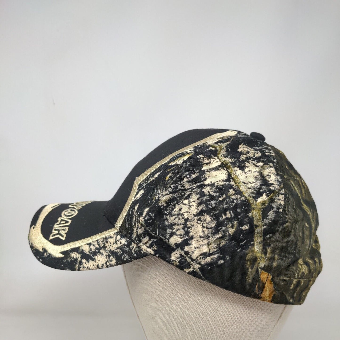 Mossy Oak Strapback Hat Multicolor One Size Embroidered Camouflage 6 Panel