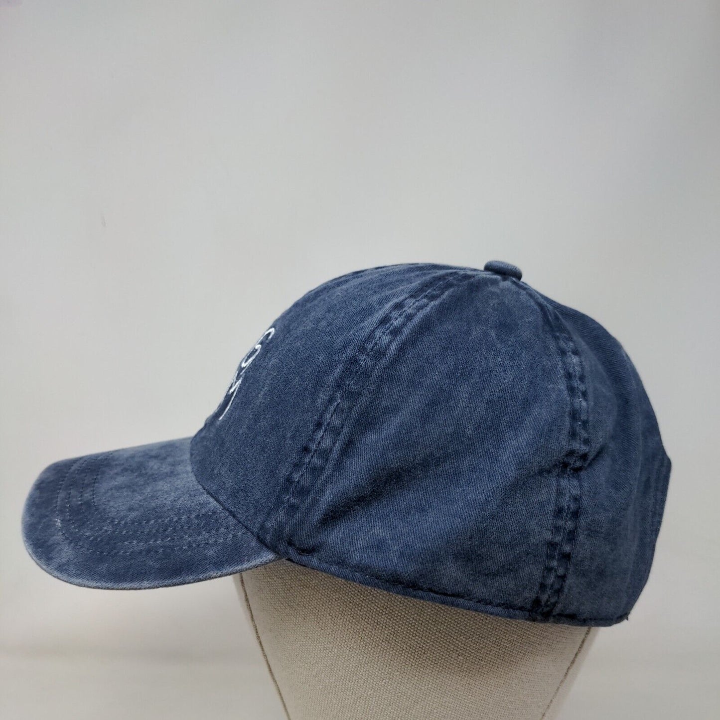 Dog Mom Slideback Hat Blue OSFM Embroidered Adjustable David And Young