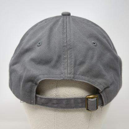 CSL Plasma Baseball Cap Gray Yellow OSFM Airplane Banner Underbill Buckle Hat